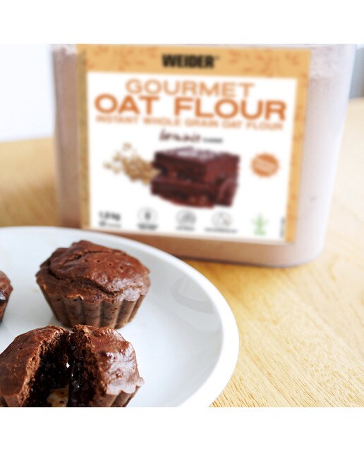 Farinha de Aveia Integral Gourmet Oat Flour Brownie Weider - 1,9 kg 3