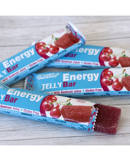 Barrita Energética de Gelatina Energy Jelly Bar Cereja - 32 g 4