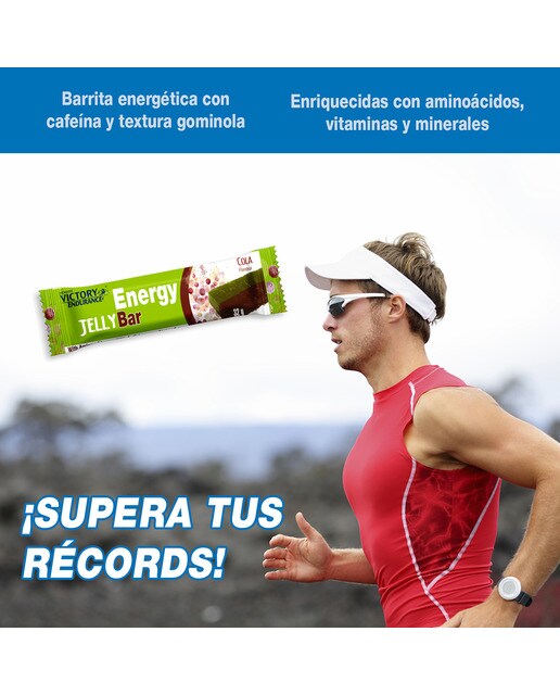 Barrita Energética Energy Jelly Bar Cola com Cafeína - 32 g 3