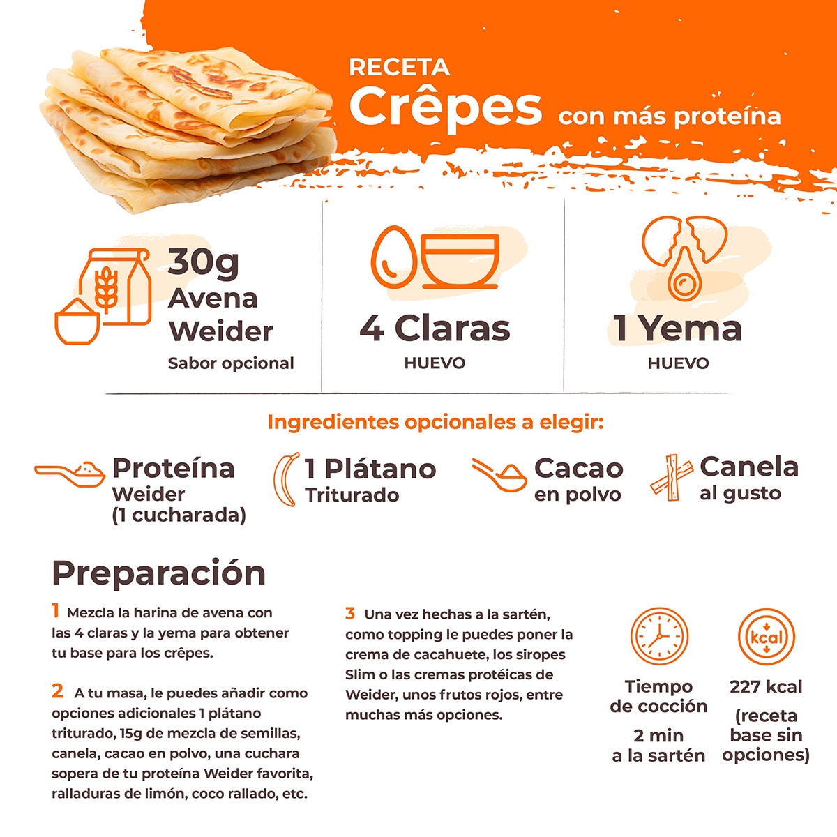 Gourmet Oat Flour Sabor Tarte de Morango Weider 4