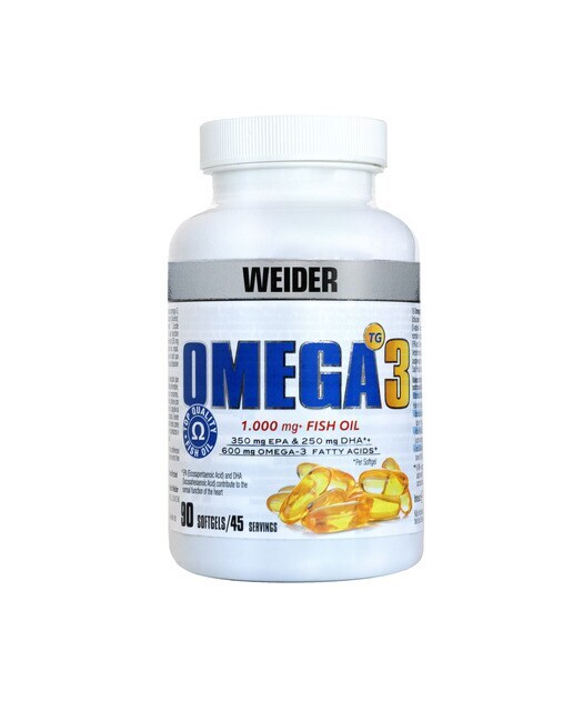 90 Capsulas Omega 3 Weider