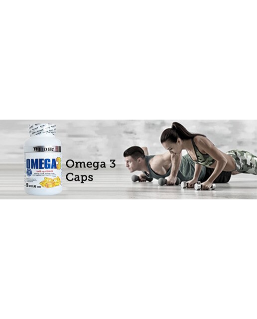 90 Cápsulas Omega 3 Weider 4
