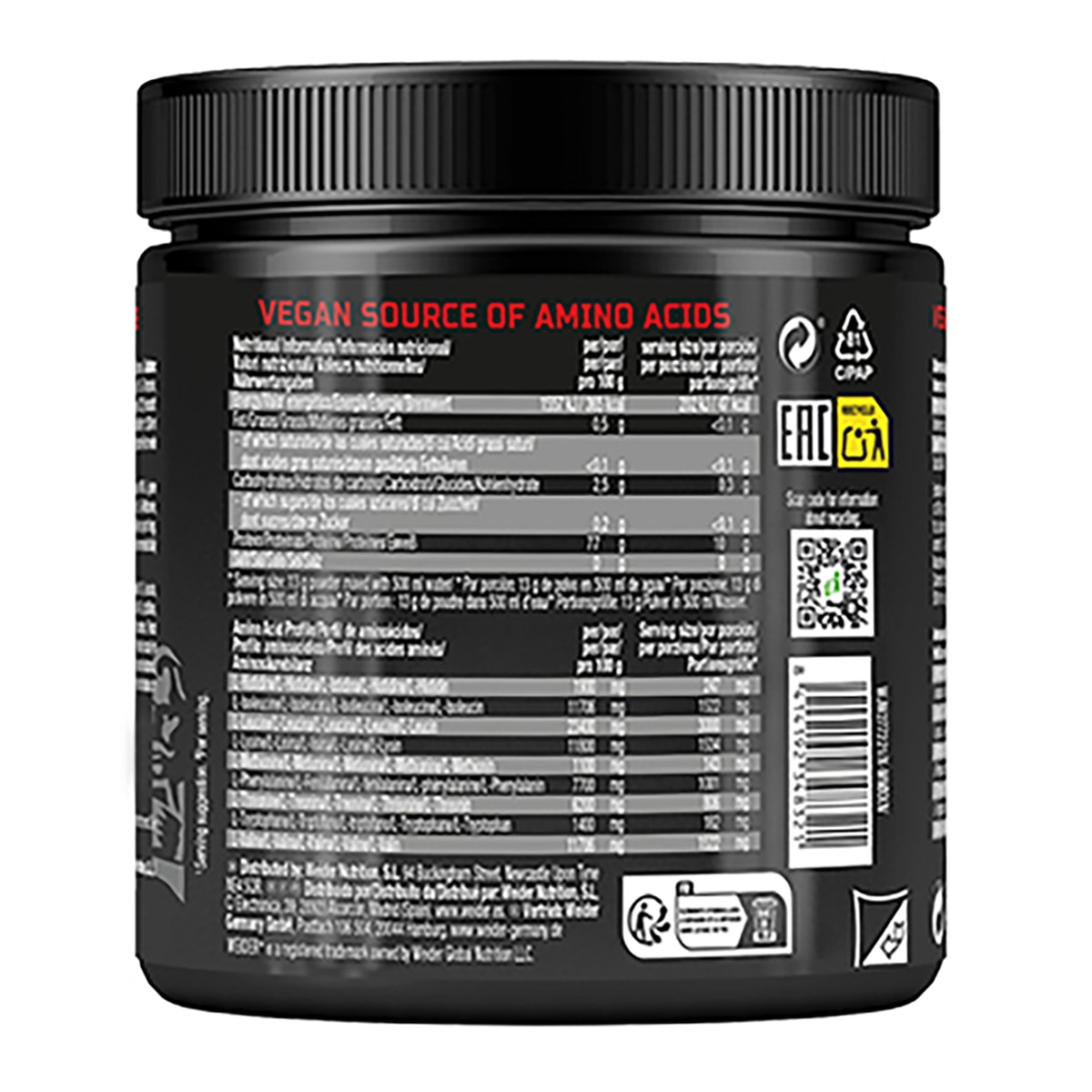 Premium EAA Zero 325 g Weider 3