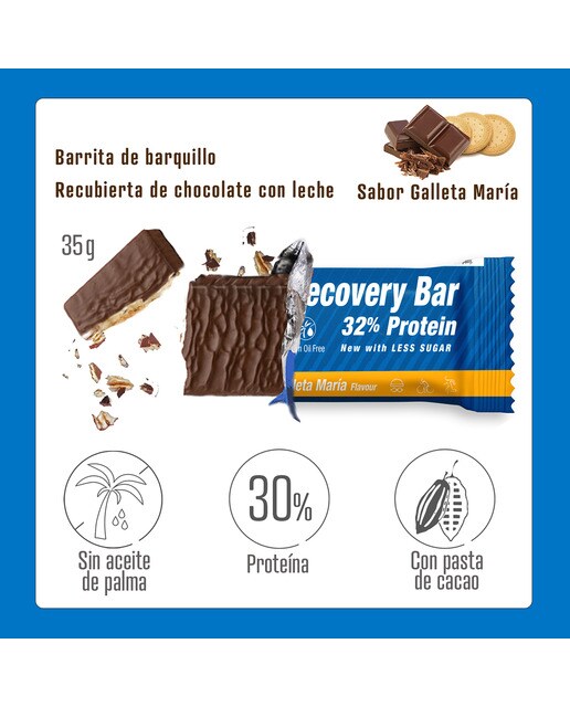 Barra de Proteínas 32% Sabor Bolacha Maria 2