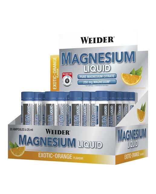 20 Ampolas de Magnésio Líquido Weider 1