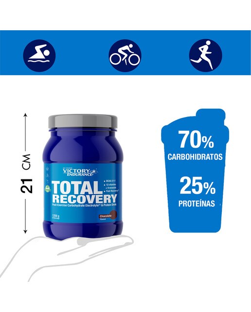 Total Recovery Sabor Chocolate - 1250 g 4