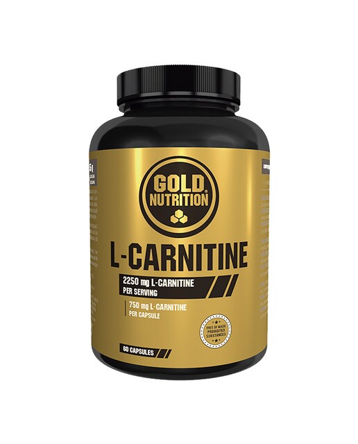 Imagem 0 de Suplemento L-Carnitina 750mg 60 Cápsulas Gold Nutrition
