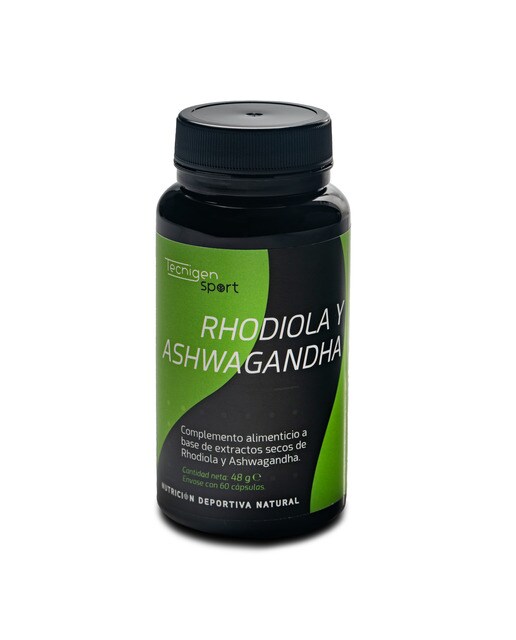 Imagem 0 de Frasco de 60 Cápsulas Rhodiola e Ashwagandha