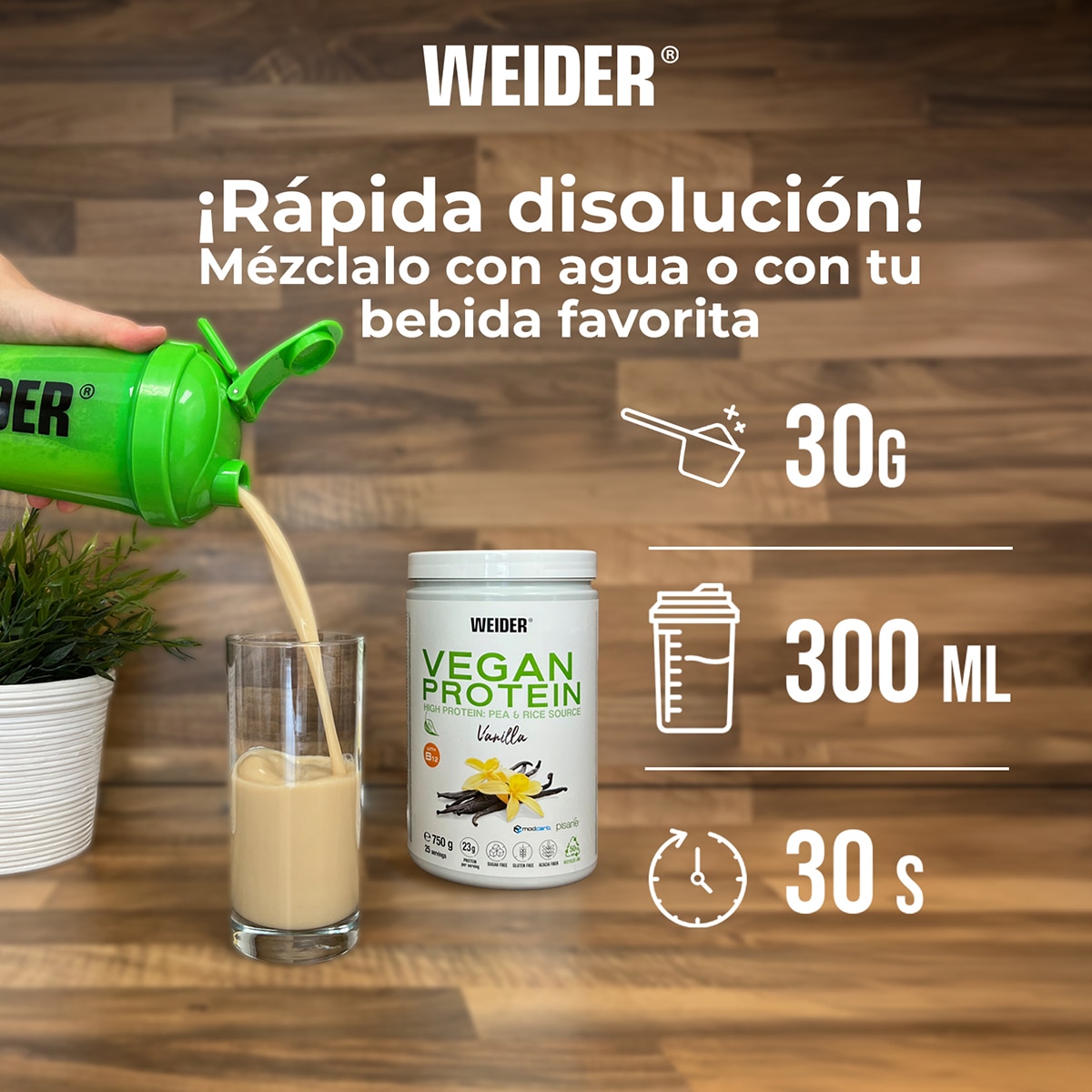 Vegan Protein Baunilha - 750 g 5