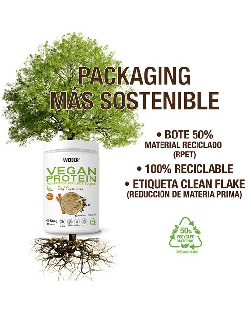Vegan Protein Capuccino - 750 g 4