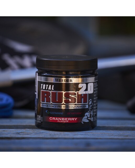 Pré-Treino Total Rush Sabor Cranberries - 375 g 3