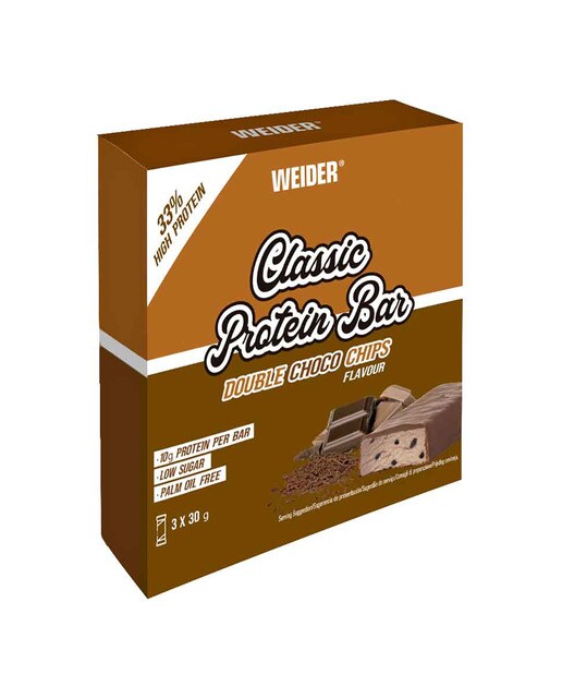 Pack de 3 Pares de Barritas Proteicas Sabor Chocolate Duplo Chocolate-1