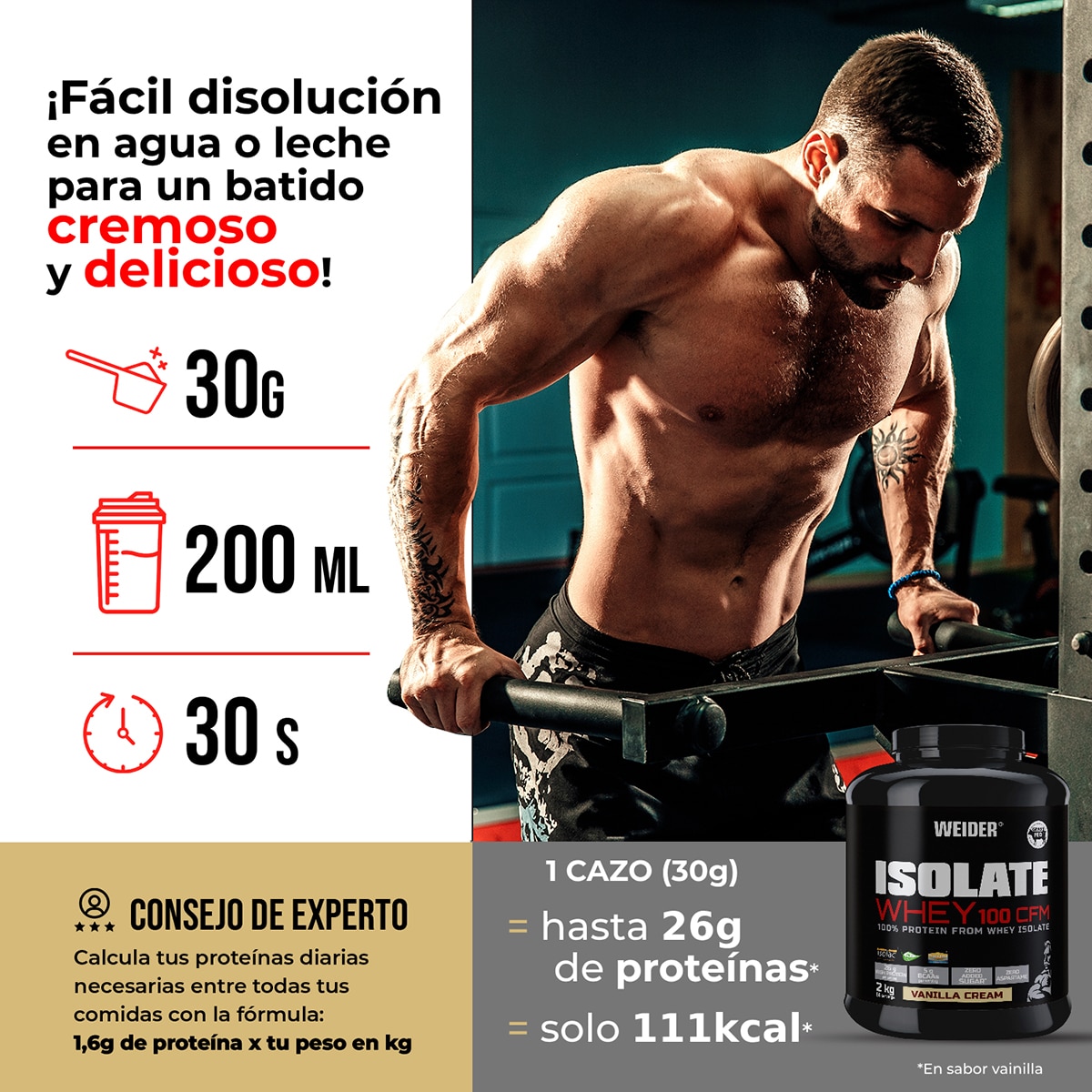 Isolate Whey 100 CFM Morango - 908 g 5