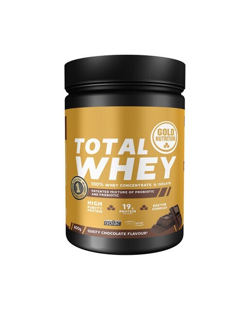 Proteína Total Whey Sabor Chocolate 800g Gold Nutrition