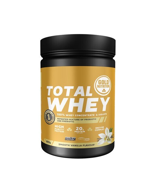 Proteína Total Whey Sabor Vainilla 800g Gold Nutrition