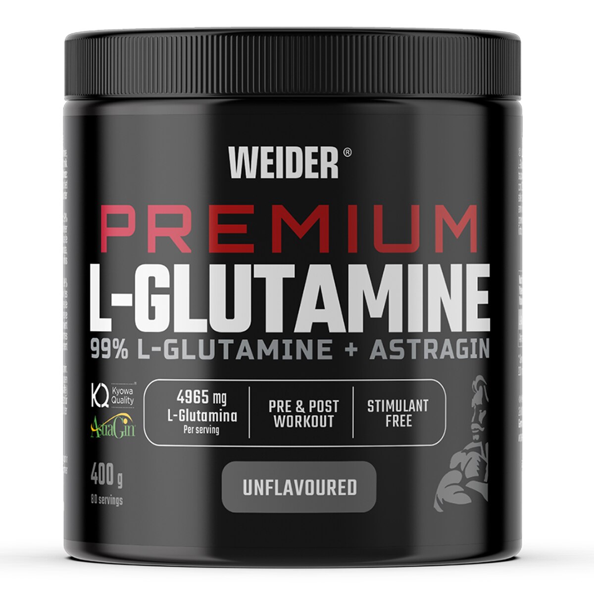 Imagem 0 de Premium L-Glutamina+Astragin 400G Weider