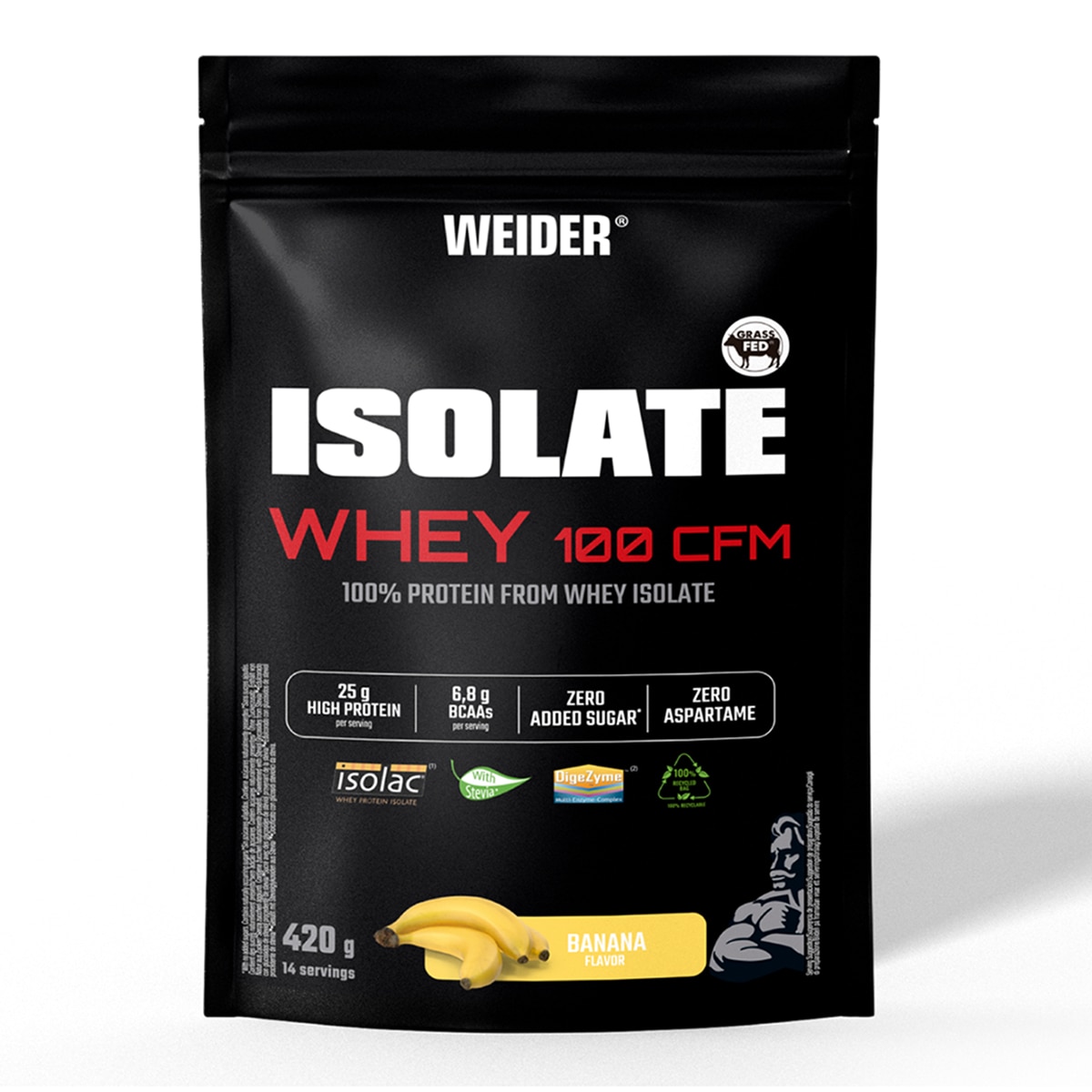Imagem 0 de Isolate Whey 100 CFM 420G Banana Weider