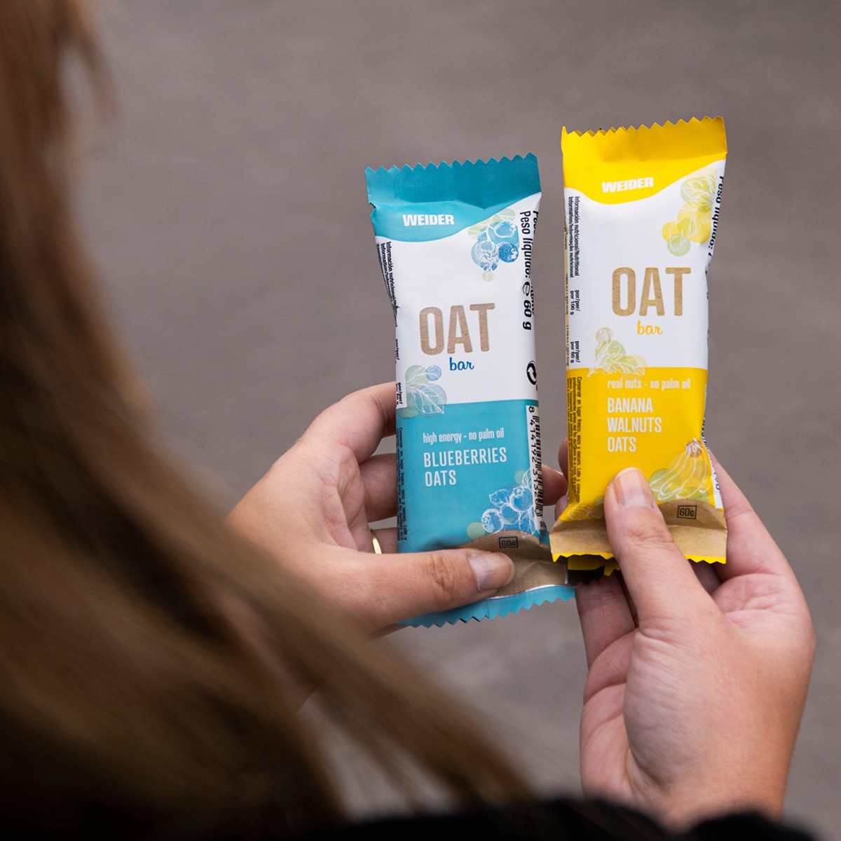 Oat Bar Blueberry 60G Weider 5
