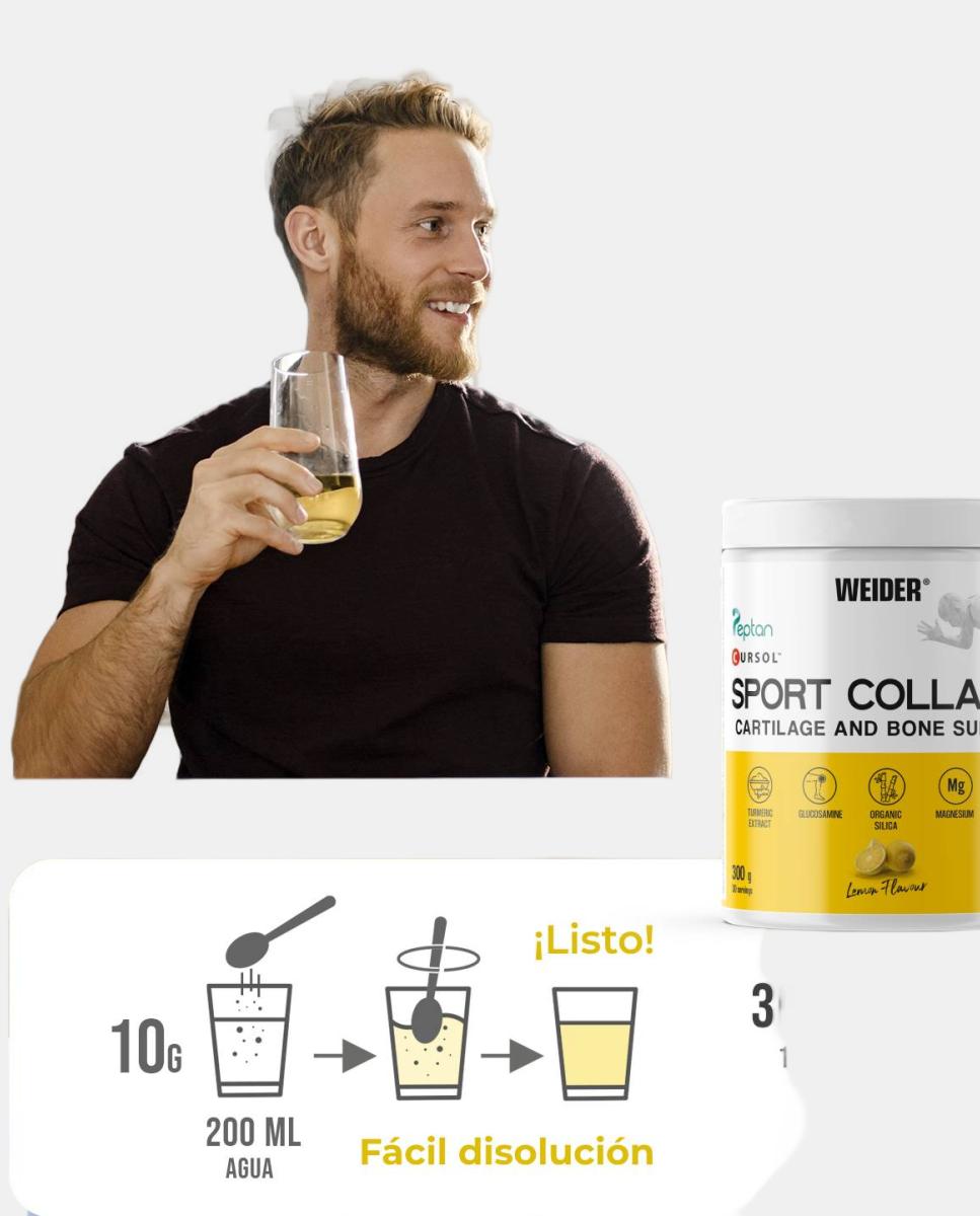 Sport Collagen 300G Limão Weider Branco-5