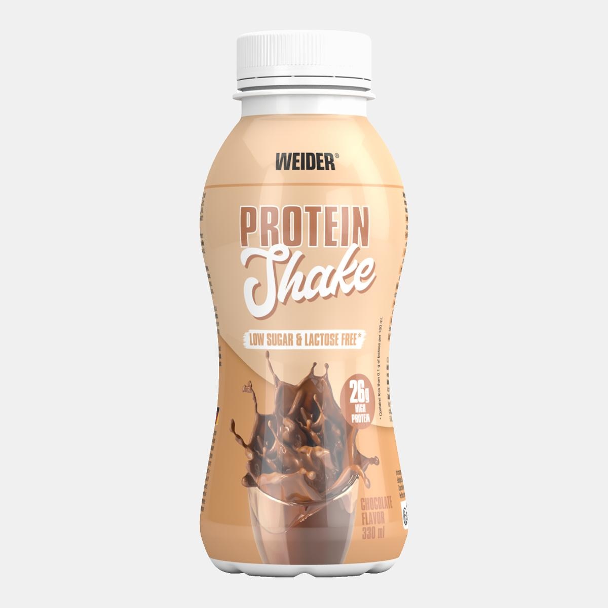 Imagem 0 de Batido de soro de leite sem lactose, PROTEIN SHAKE CHOCOLATE 330 ml da Weider