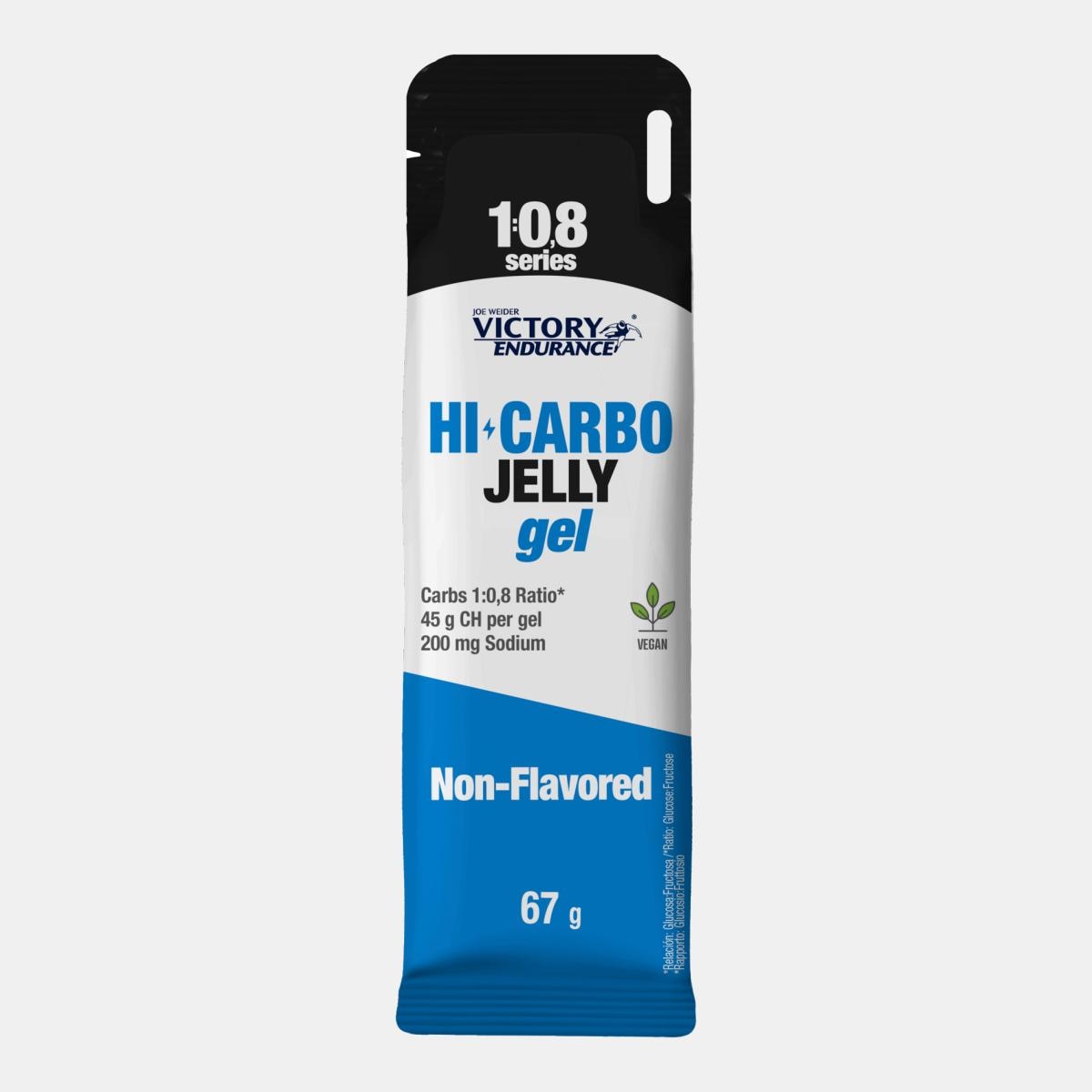 Imagem 0 de Gel com elevado teor de hidratos de carbono na proporção de 1:0,8, com textura gelatinosa, HI CARBO JELLY GEL 67G NEUTRO da VICTORY ENDURANCE