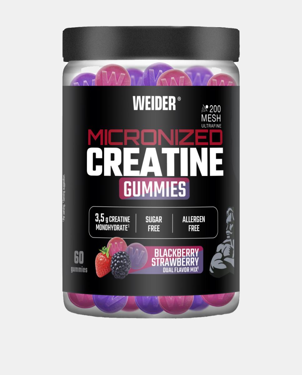 Imagem 0 de 100% monohidrato de creatina 200 mesh em gomas, MICRONIZED CREATINE 200 MESH 60 GOMAS DE DOIS SABORES da Weider