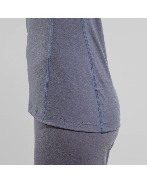 Camisola Interior Térmica de Mulher BL Top Crew Neck Merino 200 Cinzento-3