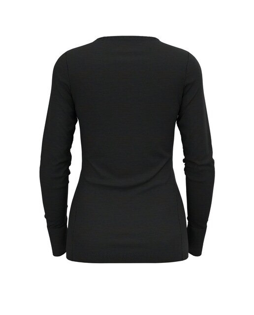 Camisola Interior Térmica de Mulher BL Top Crew Neck Merino 200 Preto-2