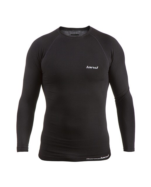 Imagen 1 de Camiseta térmica de hombre Heat Land - Negro Negro