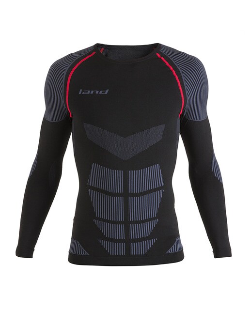 Imagem 0 de Camisola Interior Térmica de Homem Black Silver