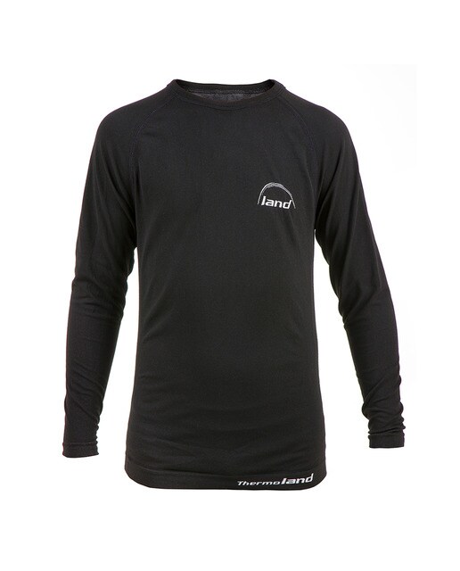 Camiseta términa de niños Junior Land - Negro Negro-1