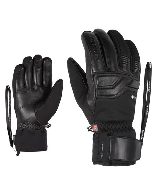 Luvas de Ski de Homem Gin GTX PR Alpi Preto-1