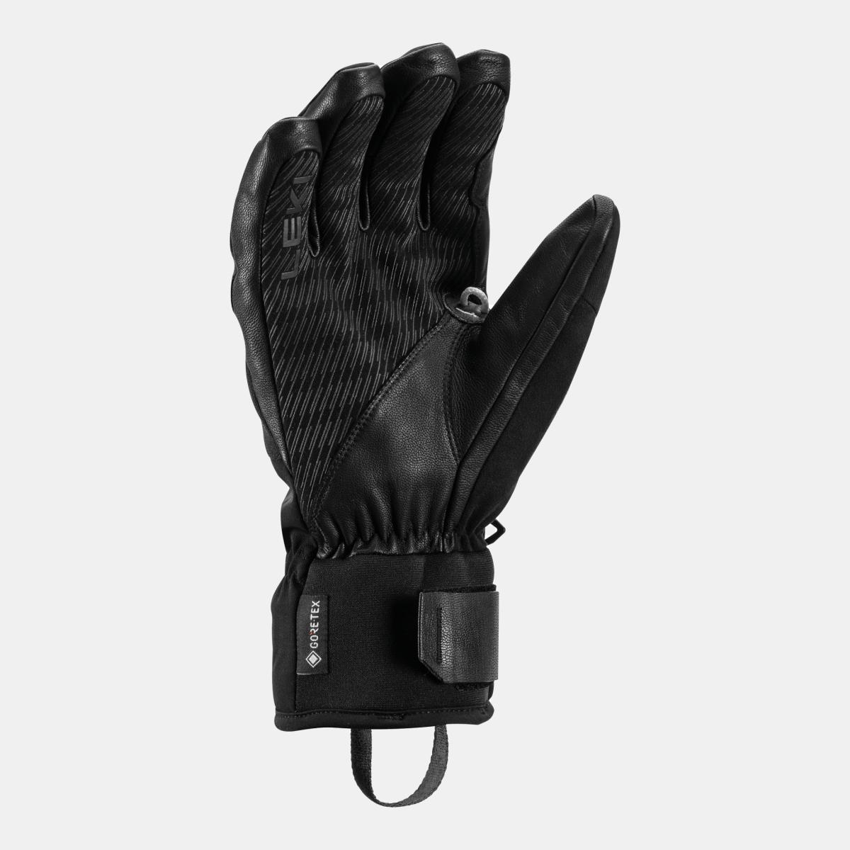 Guantes De Esqui De Hombre Pegas 3D Leki - Negro / Gris Negro / Gris-2