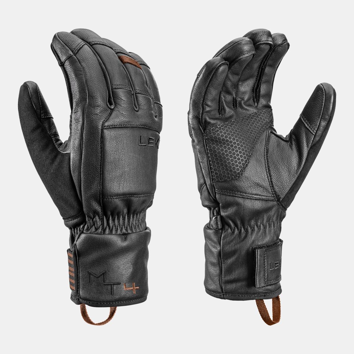 Guantes De Esqui De Hombre Montera Prime Leki - Negro / Marrón Negro / Marrón-3