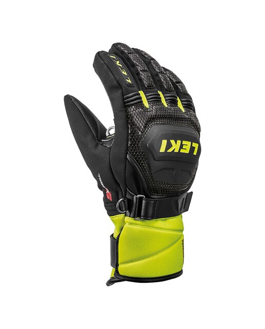 Luvas de Ski/Snowboard HS Worldcup Race Coach Flex Preto / Amarelo-1