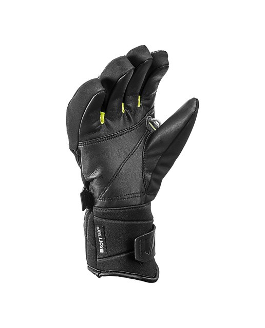 Luvas de Ski/Snowboard de Criança Race Coach C-Tech Preto / Amarelo-2