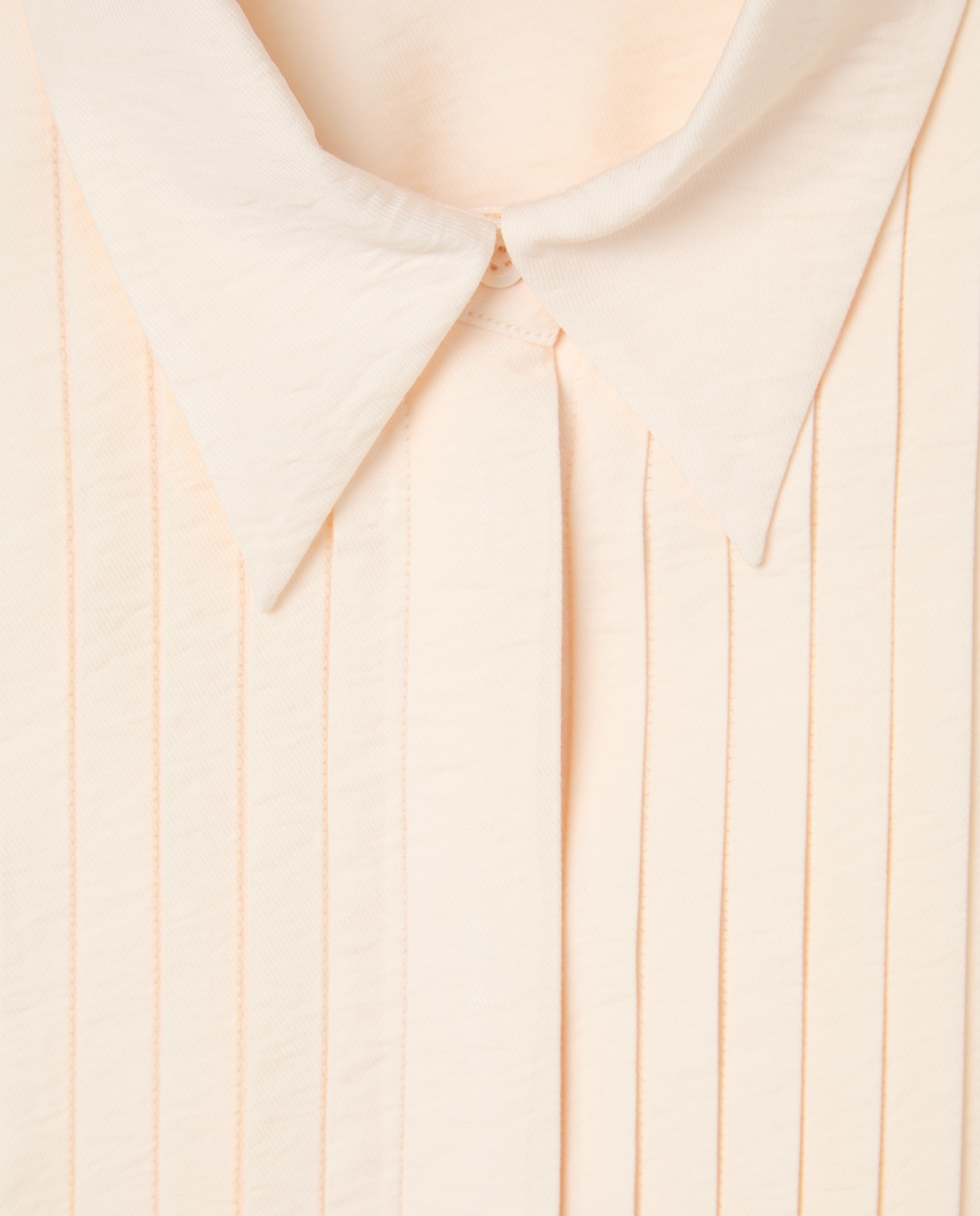 Blusa de Manga 3/4 Lisa Bege-6