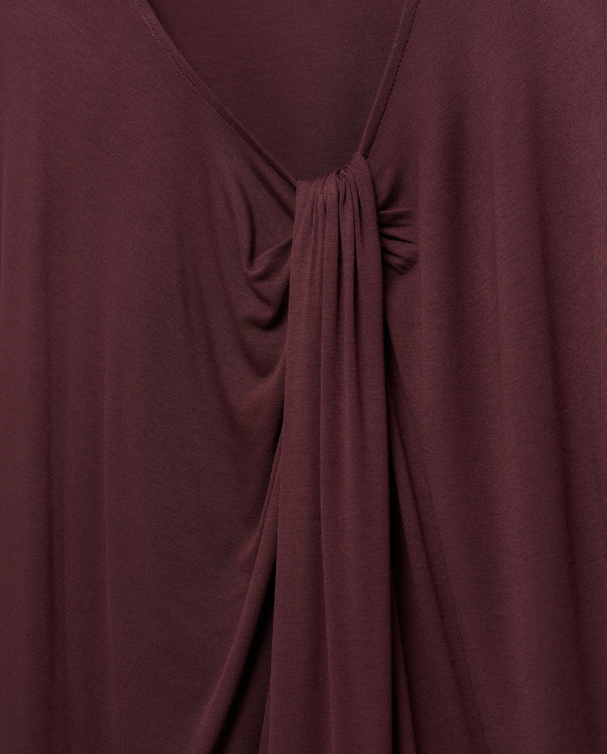 Camisola de Manga Comprida Lisa 290 Bordeaux-5