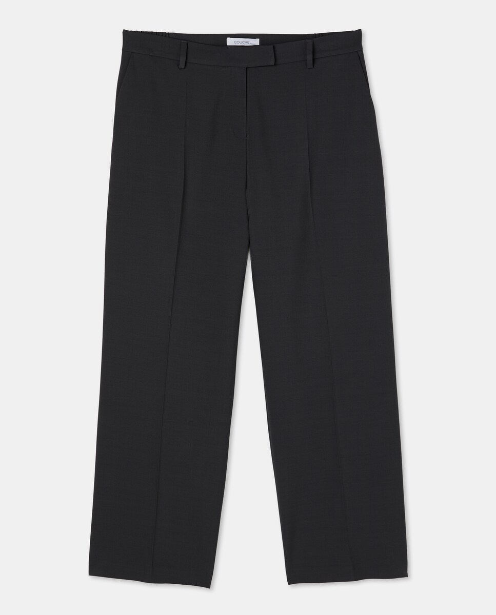 Calças Formais Largas 830 Antracite-4