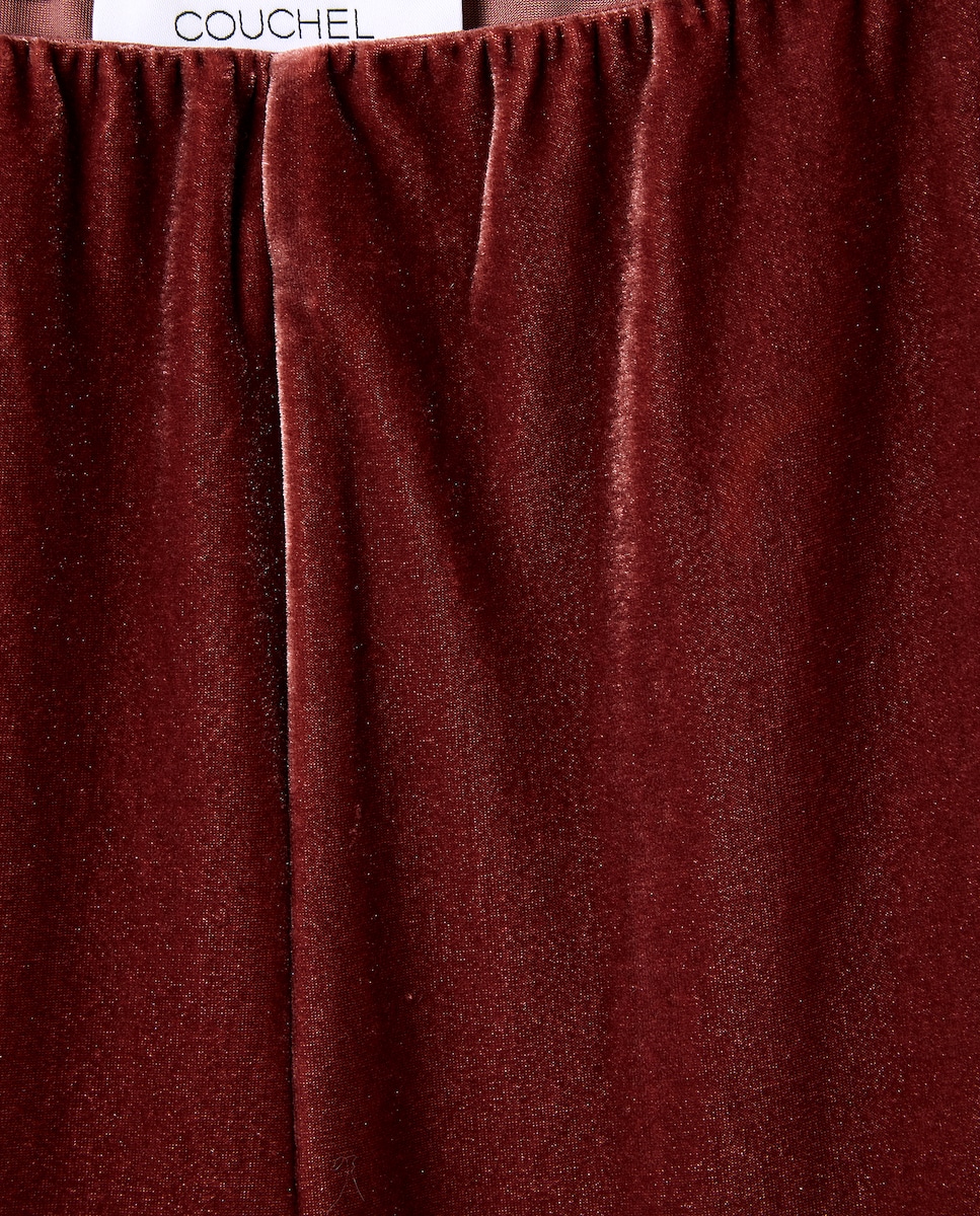 Calças Formais Lisas 230 Rosa Escuro-5