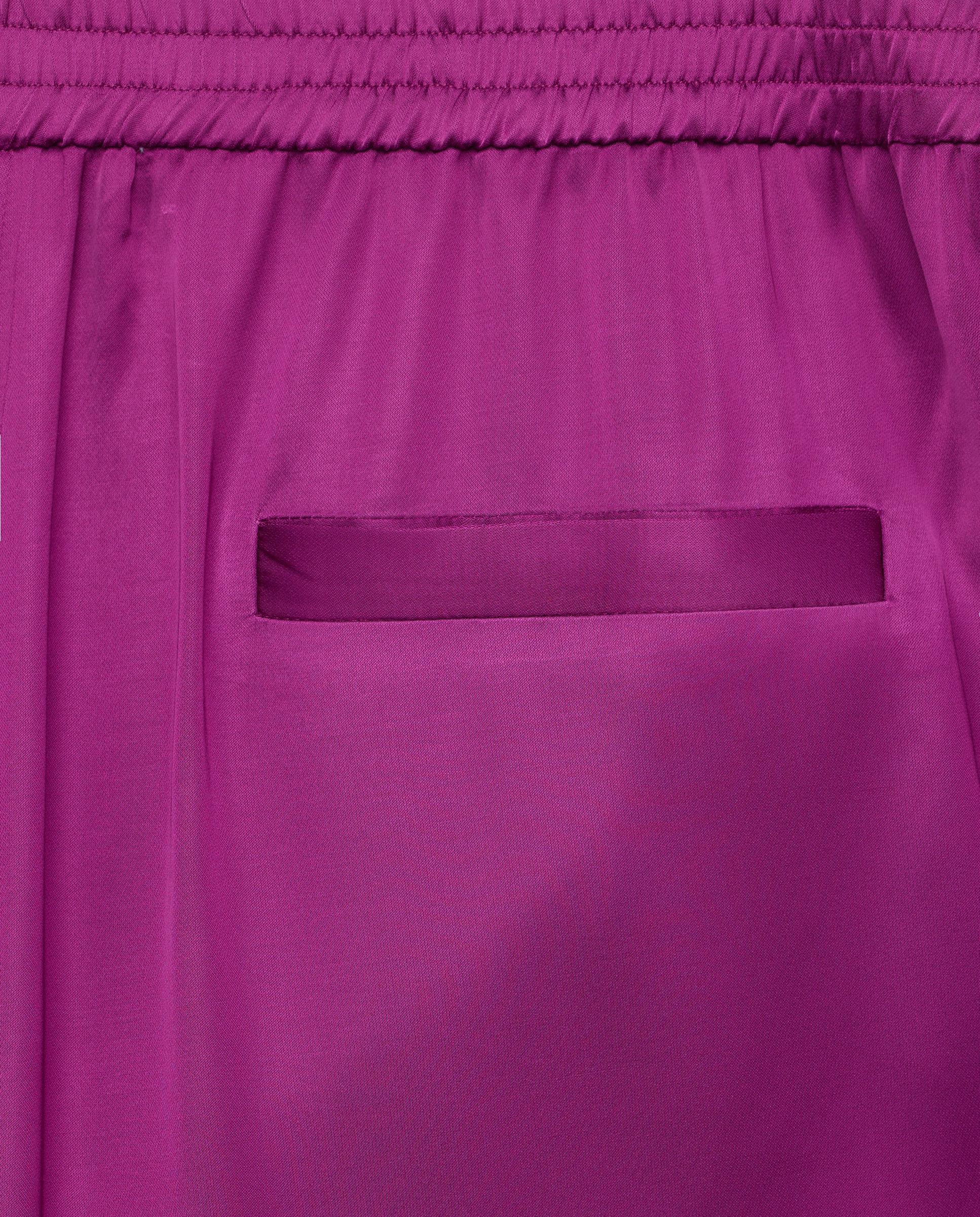 Imagen 5 de Pantalón ancho fluido de mujer satinado - Couchel - 240 Fucsia 240 Fucsia