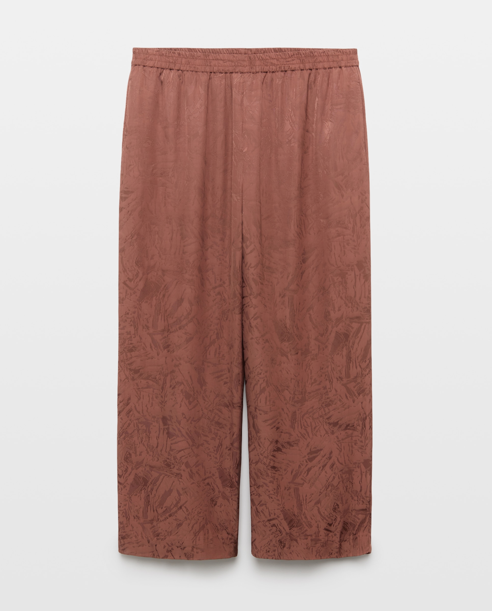 Imagen 4 de Pantalón de mujer Jacquard total look - Couchel - 770 Terracota 770 Terracota