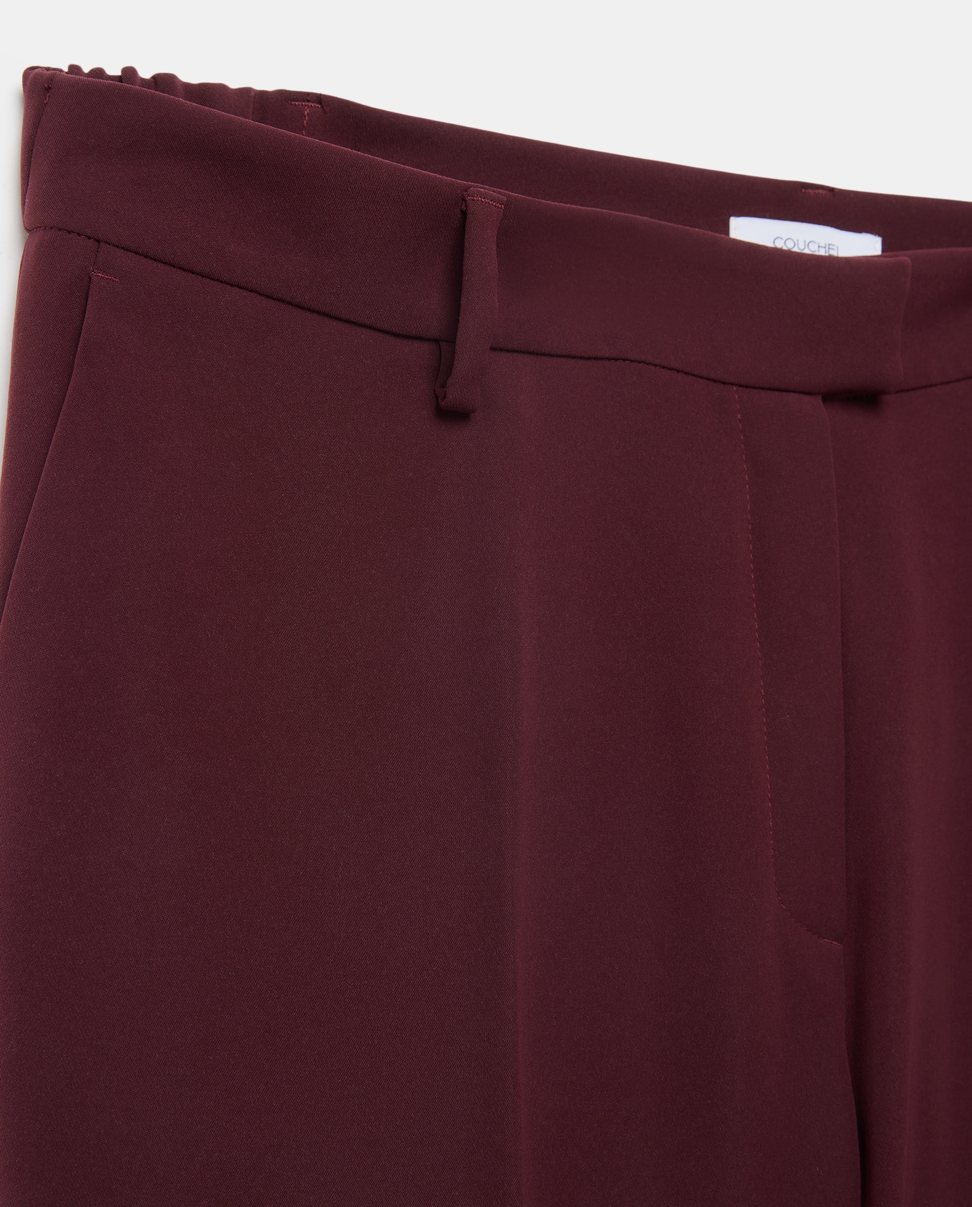 Pantalón mujer semipitillo - Couchel - Burdeos Burdeos-5