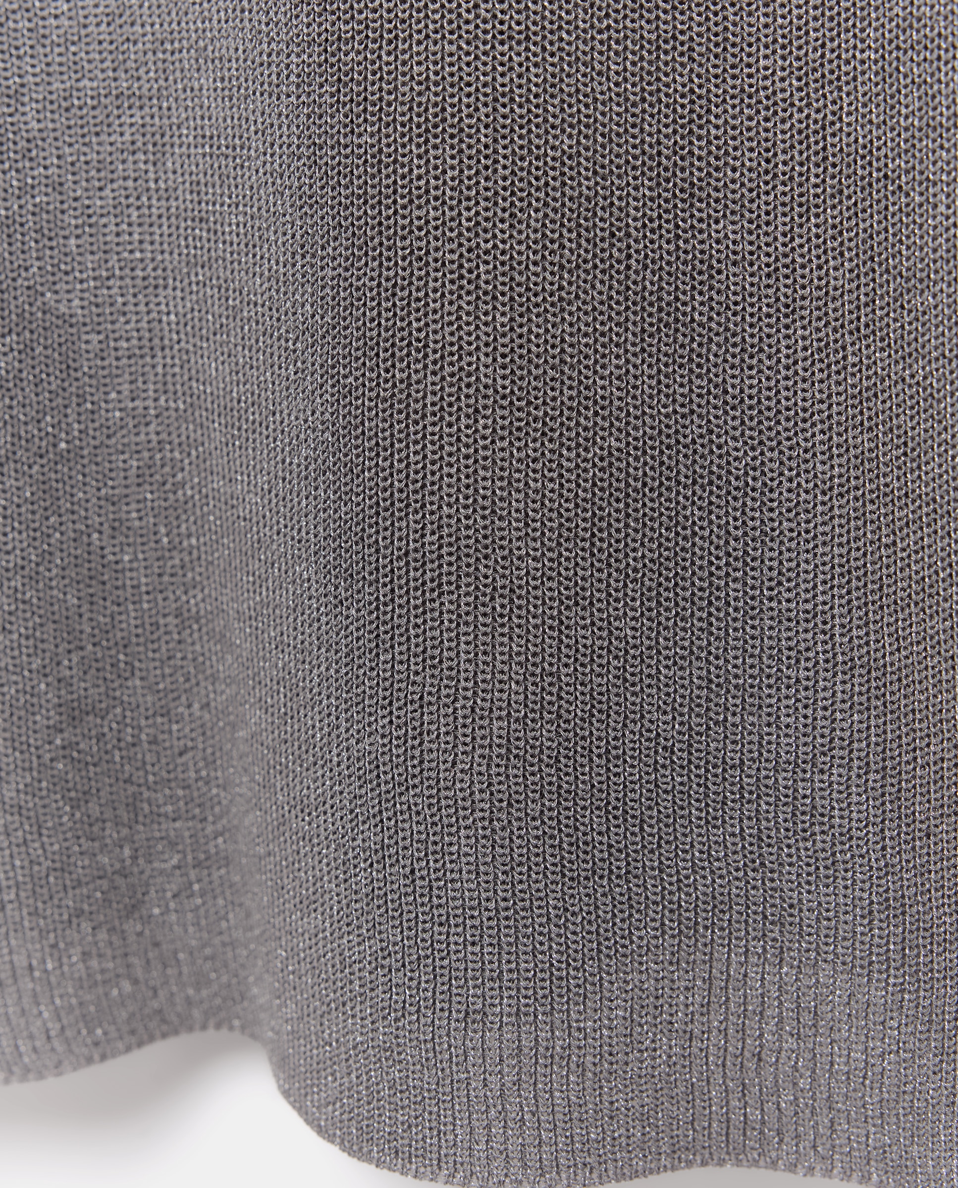 Camisola de Malha com Estrutura de Fio Metalizado Prata-6