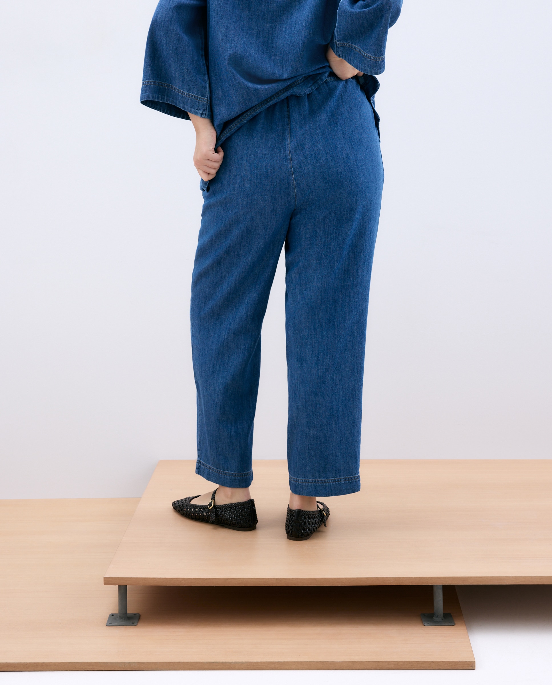 Jeans Fluidas Azul pálido-3