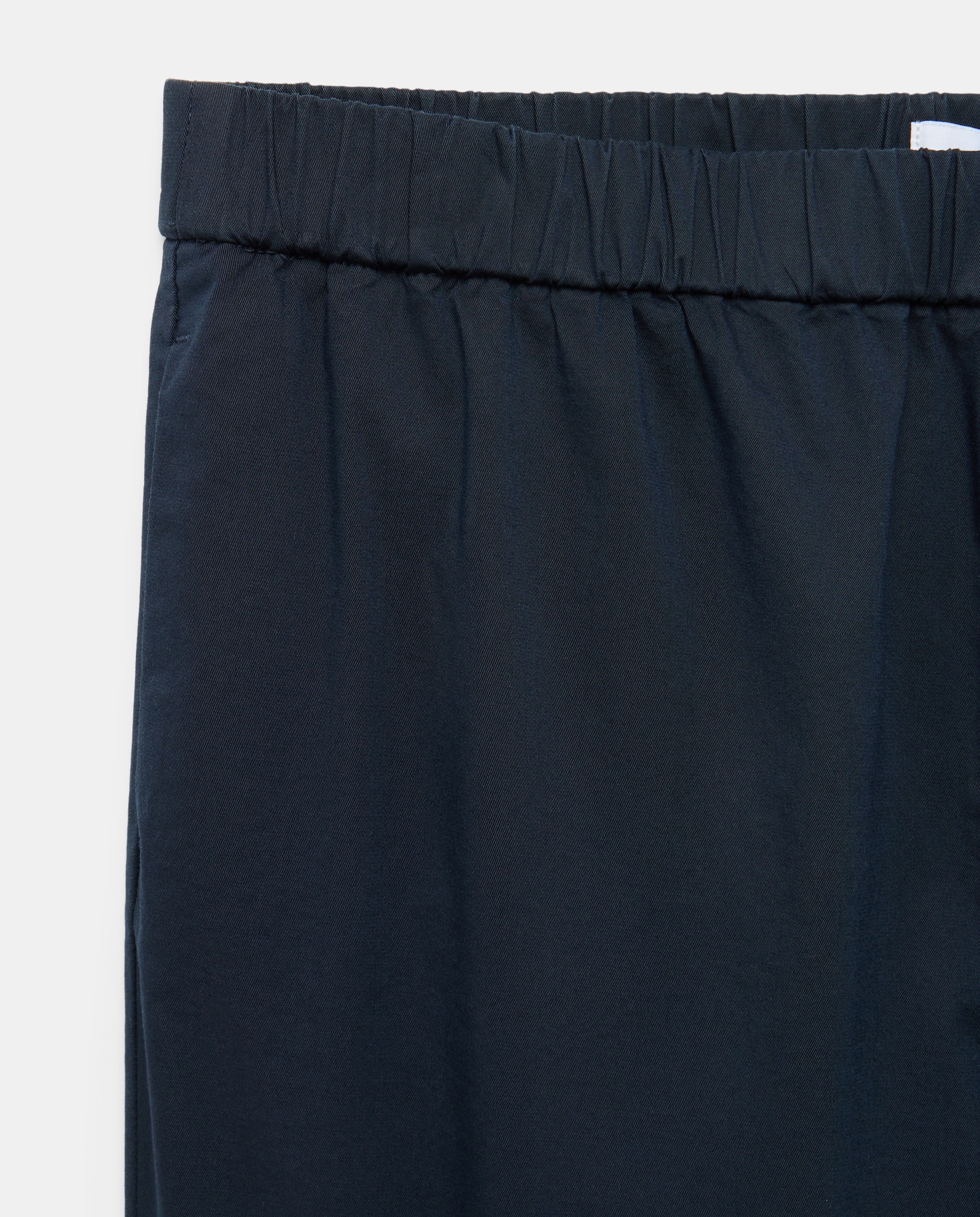 Pantalón liso recto de mujer - Couchel - Azul marino Azul marino-5