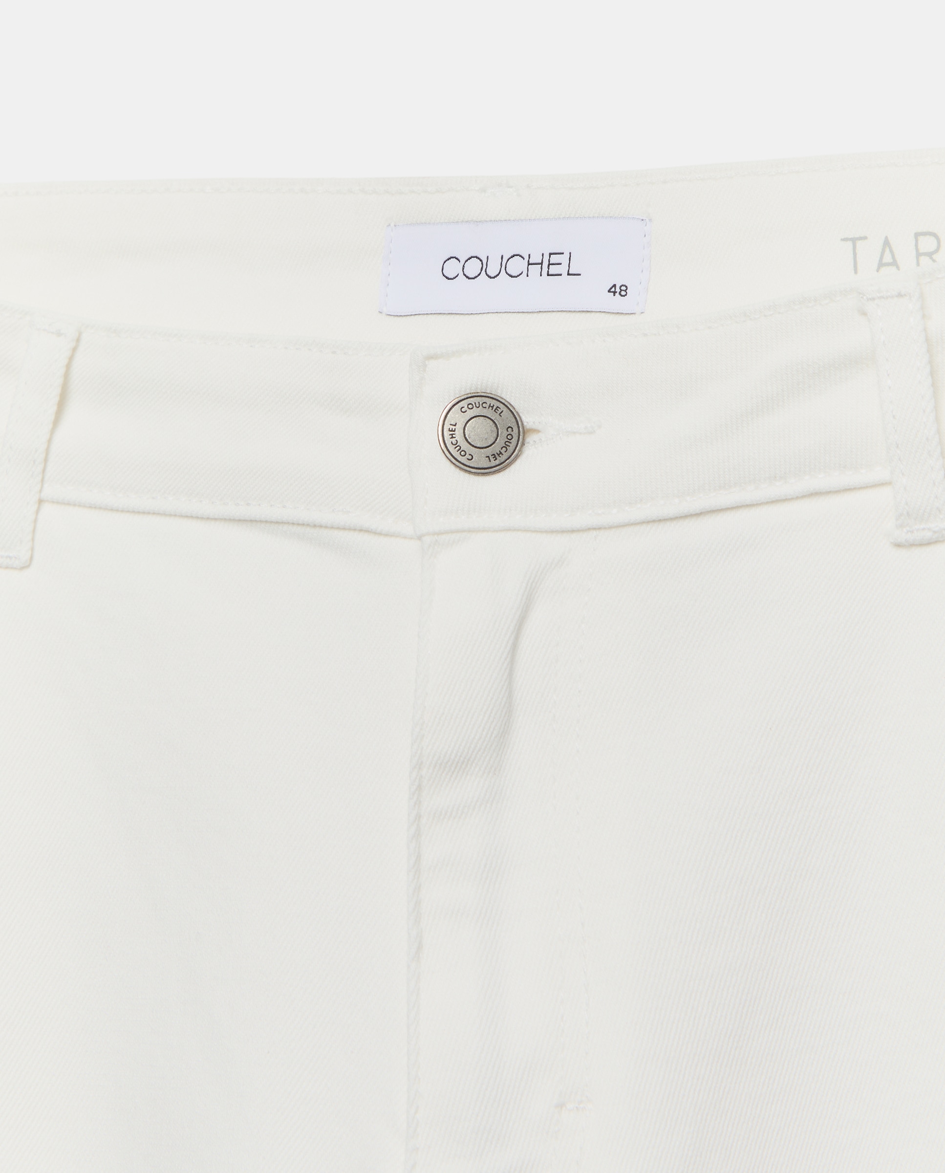 Pantalón wide leg - Couchel - 120 Crudo 120 Crudo-6