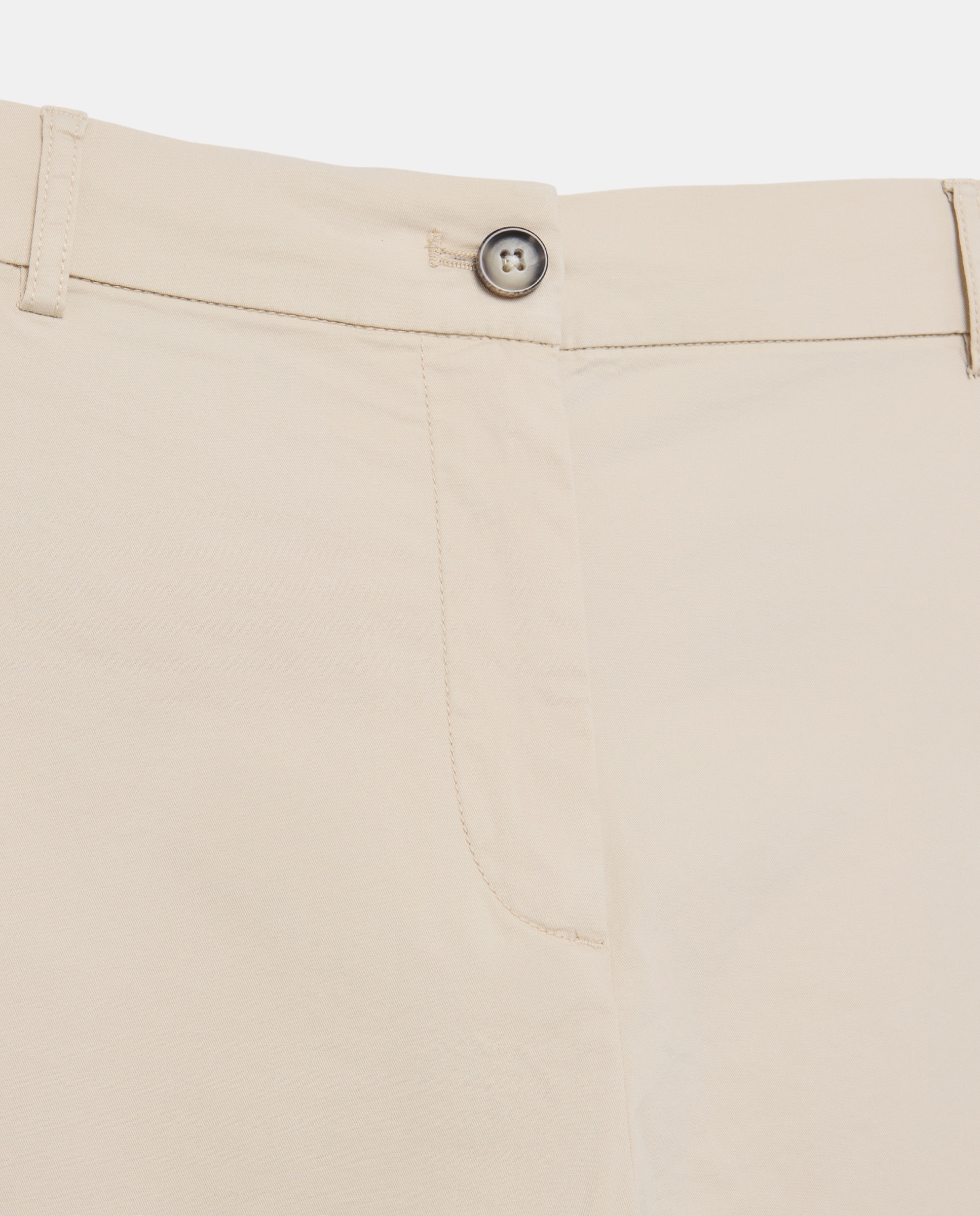 Pantalón ancho liso de mujer - Couchel - Tostado Tostado-6