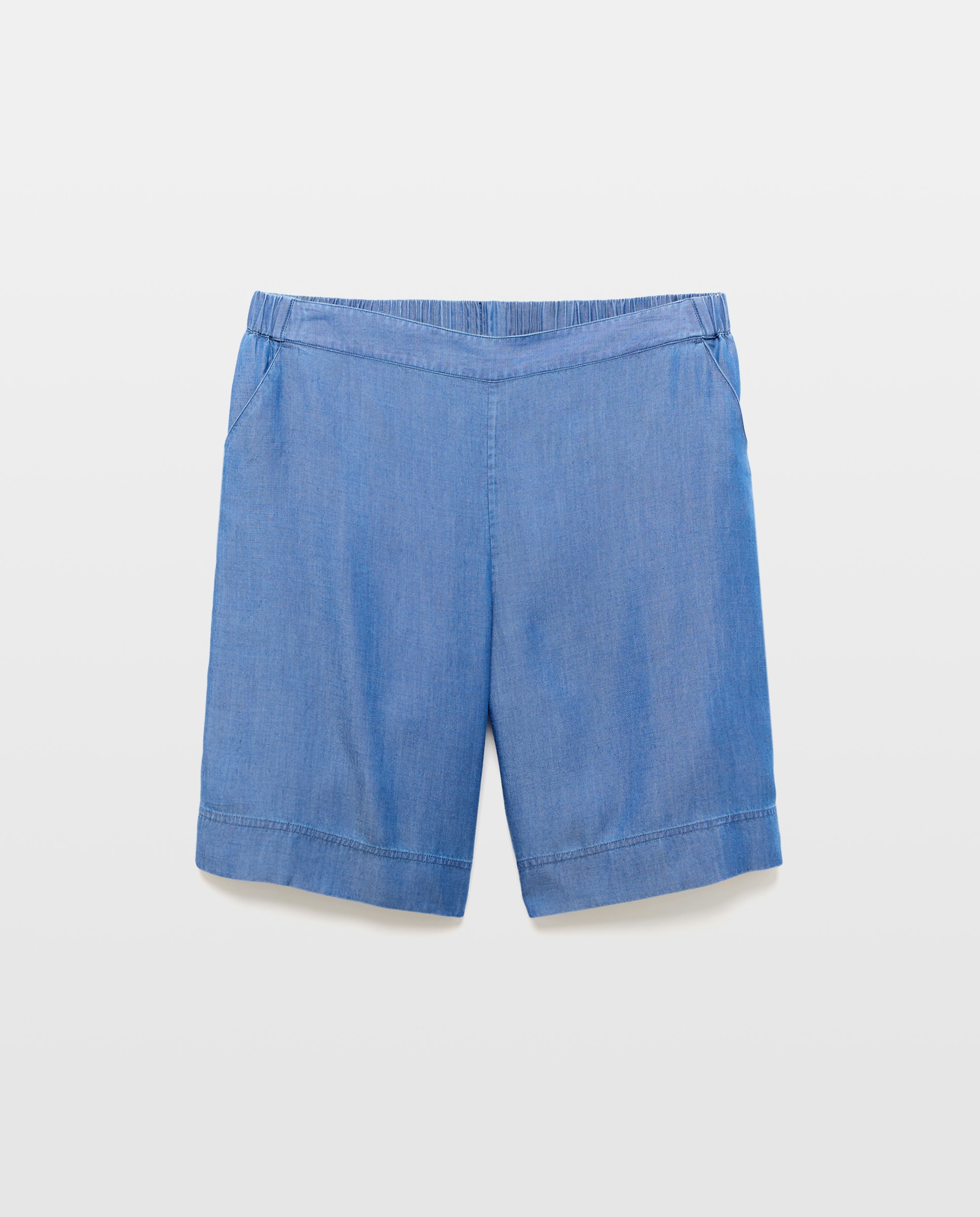 Bermudas de Lyocell 400 Azul-4