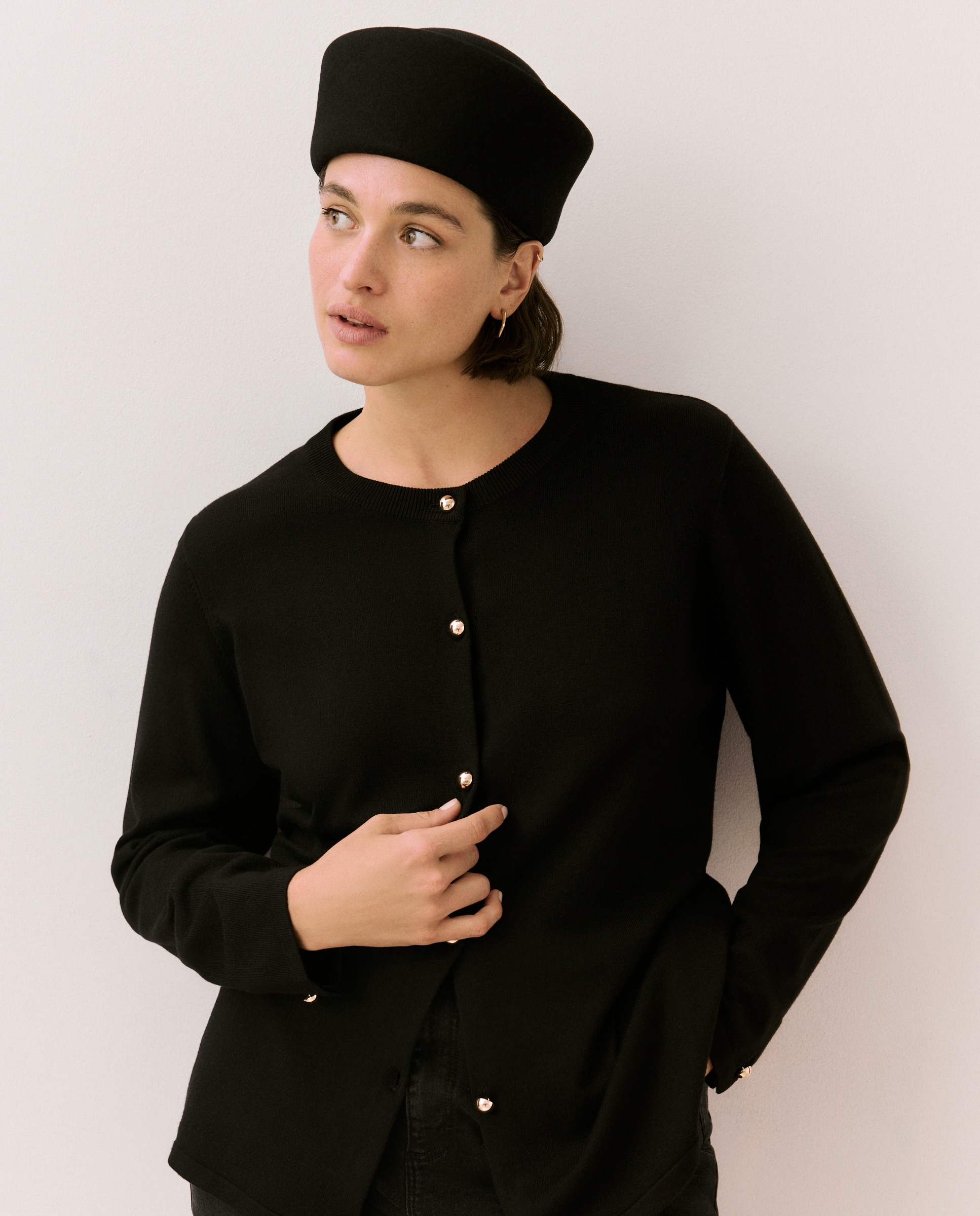 Chaqueta boba de mujer - Couchel - Negro Negro-2